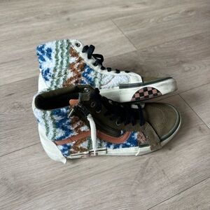 Vans Women’s Shearling Hi-Top Sneakers